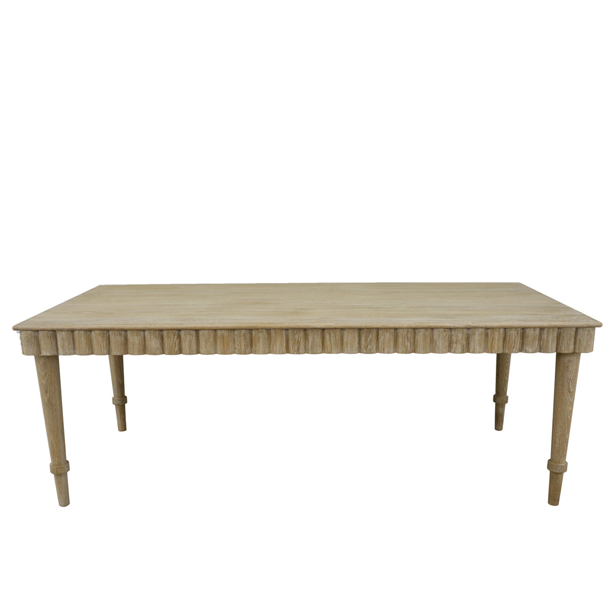 Anne Solid Oak Dining Table- Lillian Home