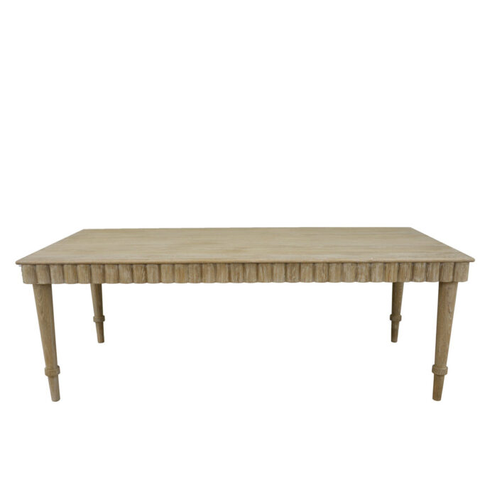 Anne Solid Oak Dining Table