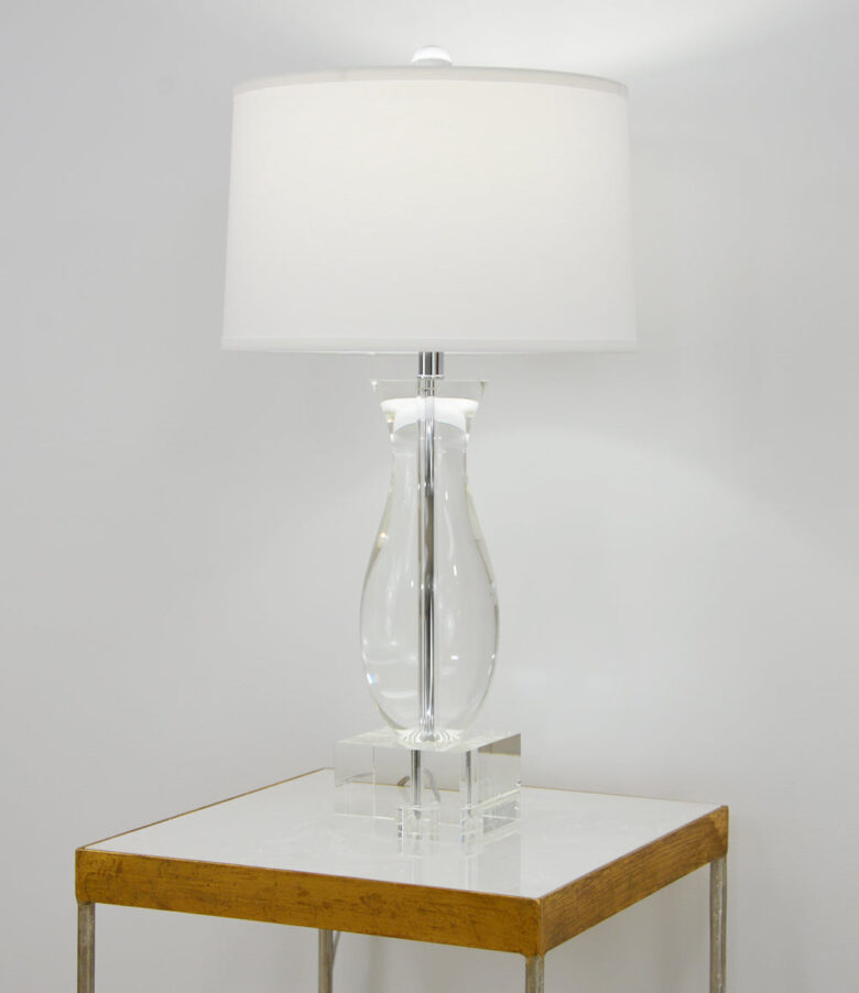 Mati Solid Crystal Table Lamp