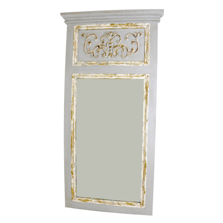 Romeo Trumeau Wall Mirror- Lillian Home