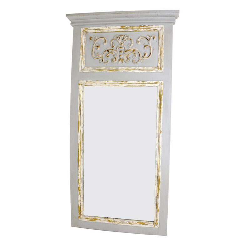 Romeo Trumeau Wall Mirror- Lillian Home