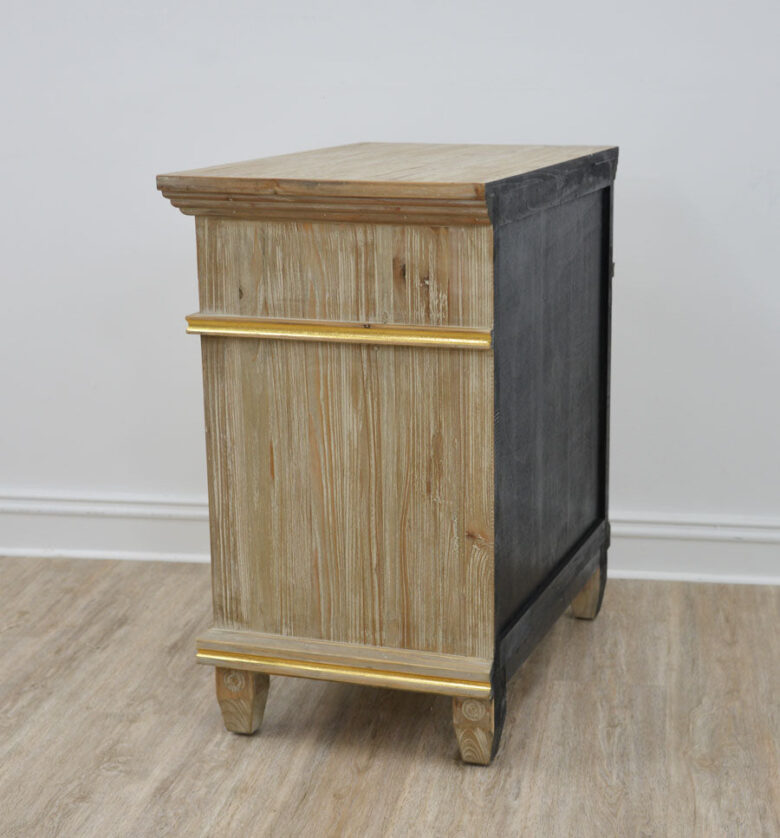 Donatello Wood Nightstand- Lillian Home