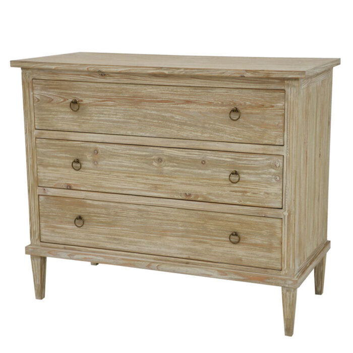 Solid Oak Wood Dresser