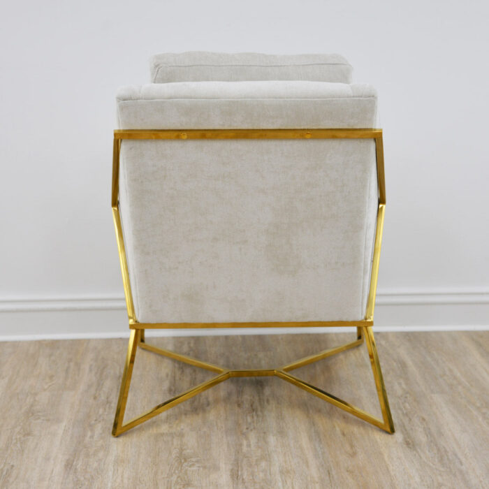 Hazel Gold Chair- Lillian Home