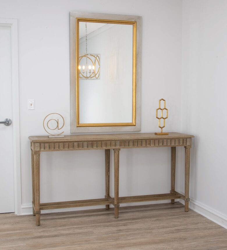 Niko Silver and Gold Mirror- Lillian Home