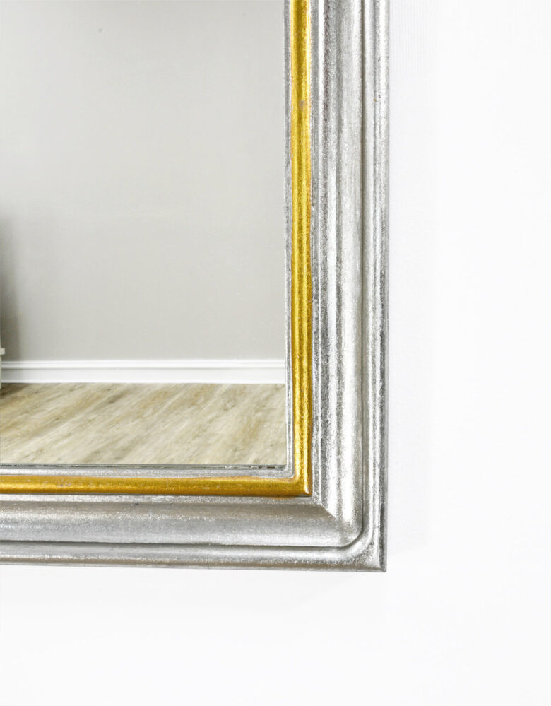 Tallulah Silver and Gold Louis Philippe Mirror- Lillian Home