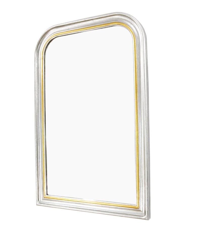 Tallulah Silver and Gold Louis Philippe Mirror- Lillian Home