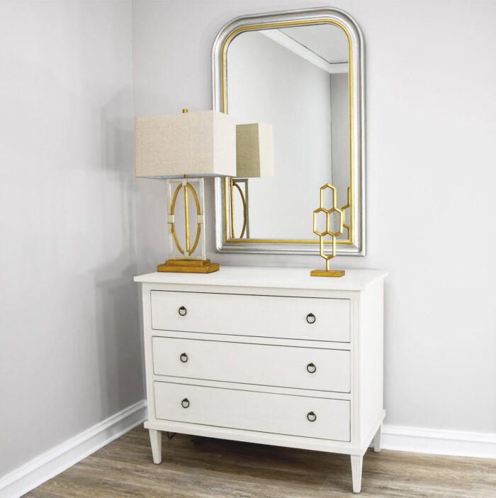 Tallulah Silver and Gold Louis Philippe Mirror- Lillian Home