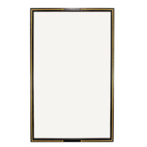 Tiffany Black and Gold Mirror- Lillian Home