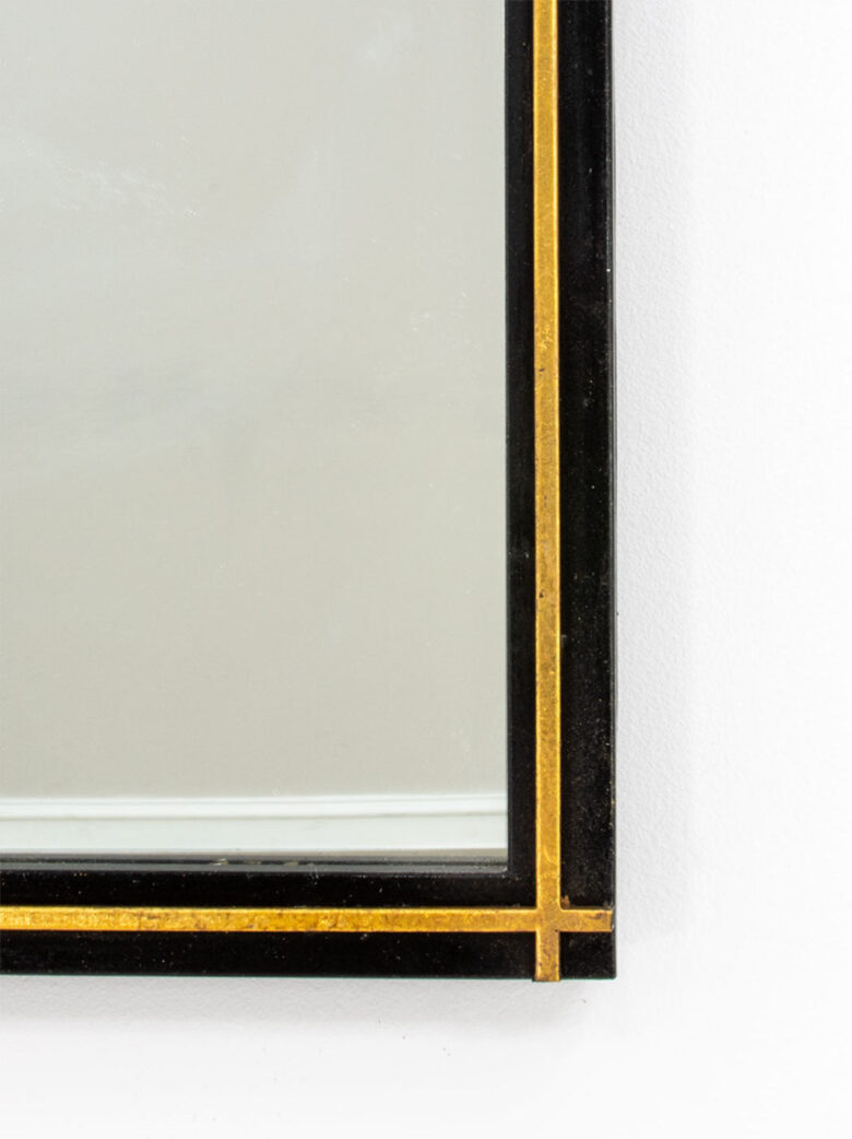 Lele Black and Gold Mirror- Lillian Home