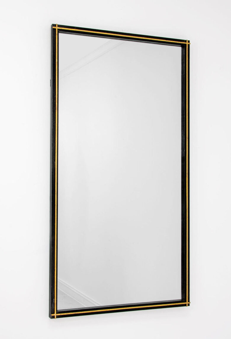 Lele Black and Gold Mirror- Lillian Home