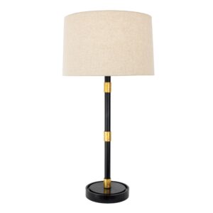 Ivian Black and Gold Table Lamp- Lillian Home