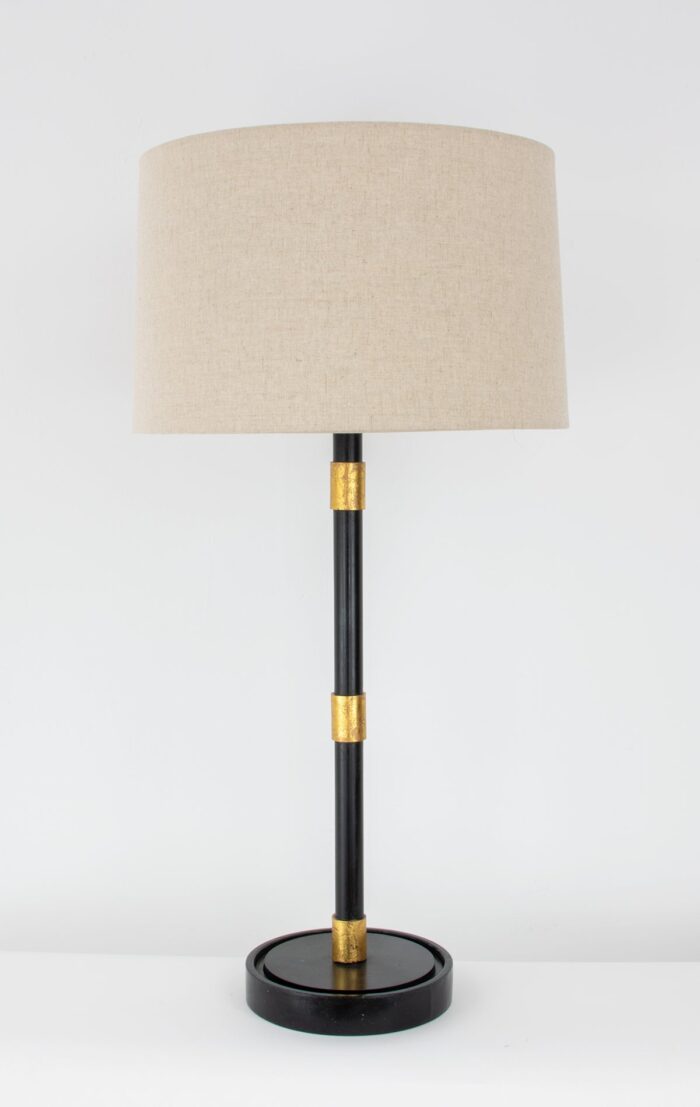 Ivian Black and Gold Table Lamp- Lillian Home