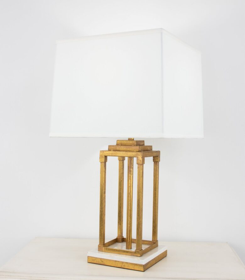 Alora Gold Table Lamp- Lillian Home