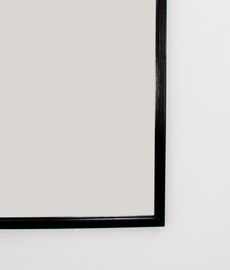 Altu Black Wall Mirror- Lillian Home