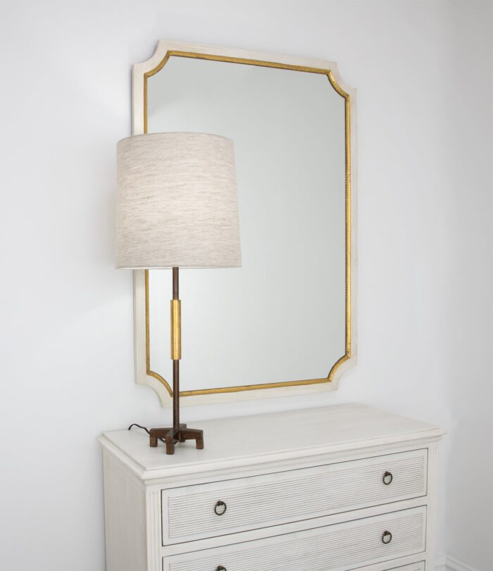 Ayla Brown and Gold Table Lamp- Lillian Home