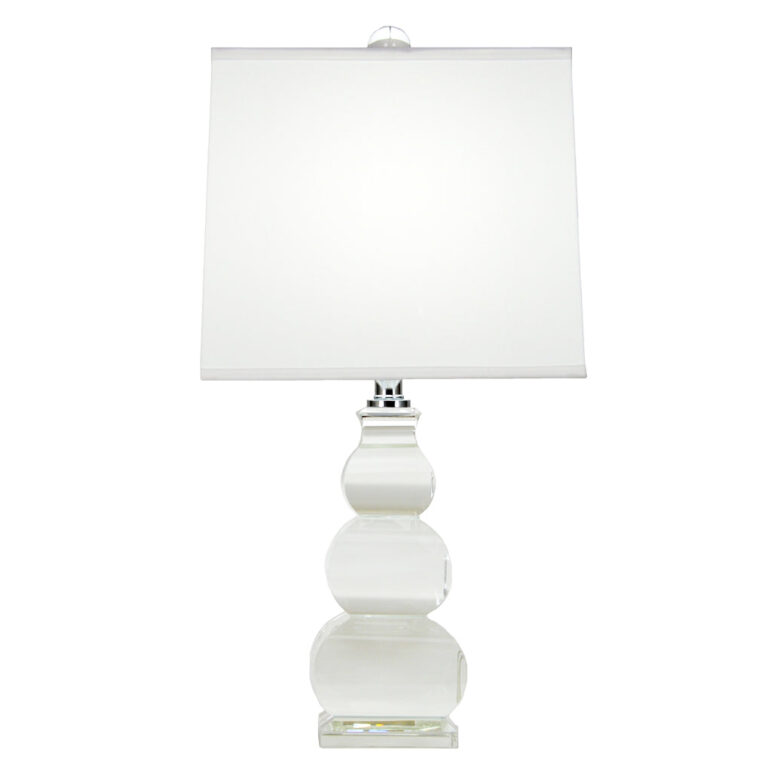 Caliypso Solid Crystal Table Lamp- Lillian Home