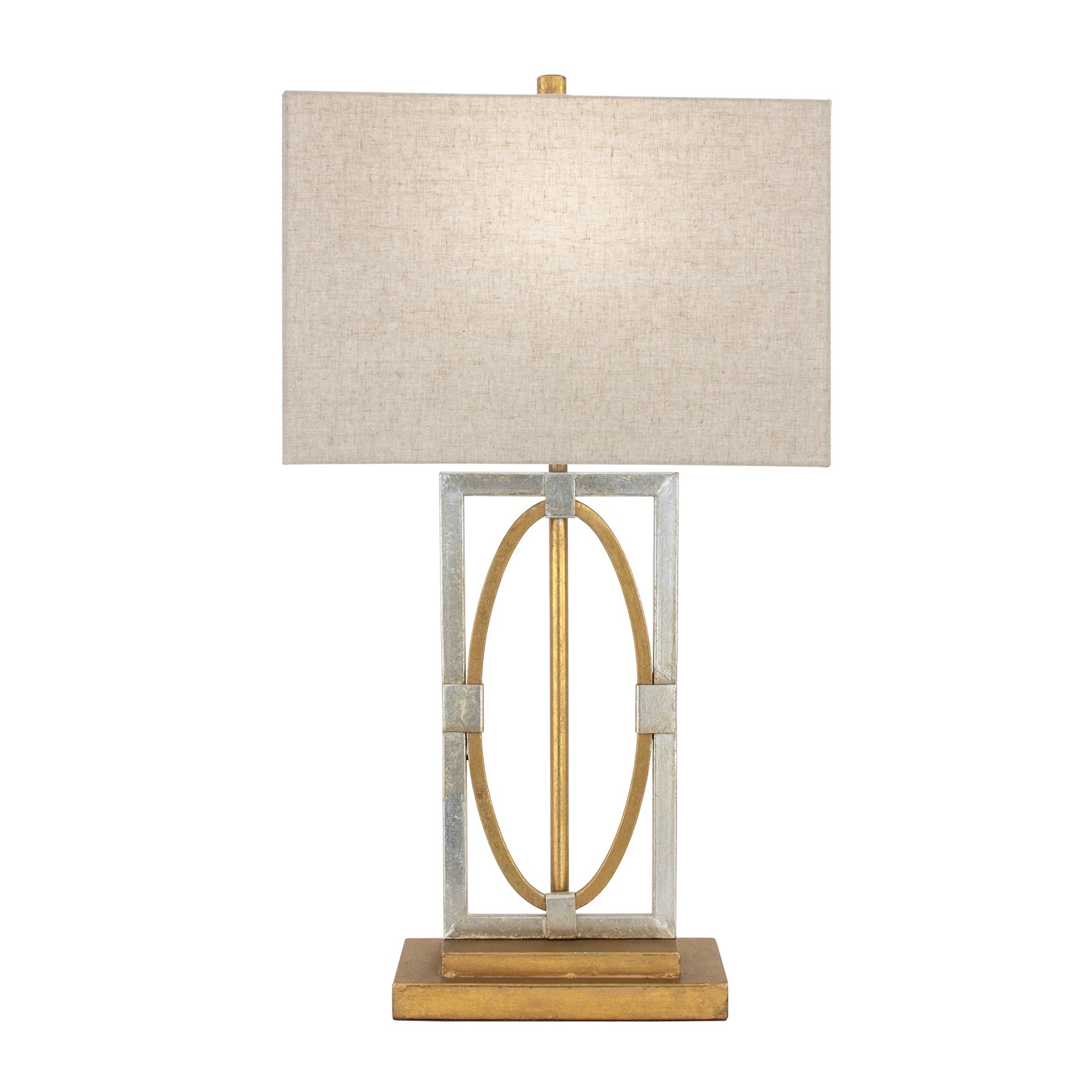 Fancey Silver and Gold Table Lamp- Lillian Home
