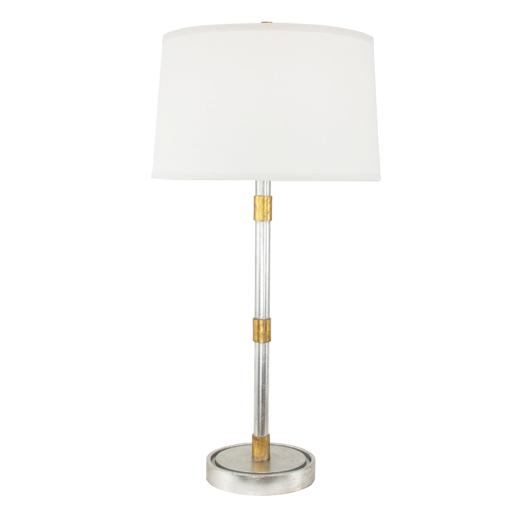 Ivian Silver and Gold Table Lamp- Lillian Home