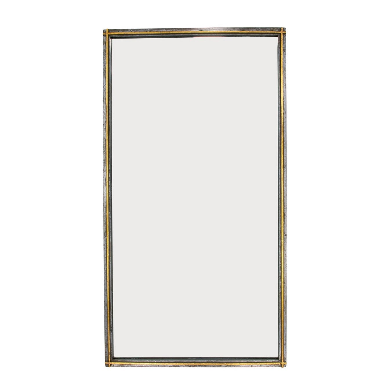 Lele Grey and Gold Mirror- Lillian Home