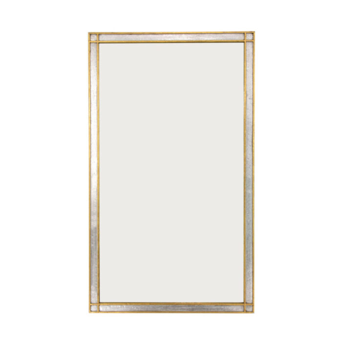 Mindy Silver and Gold Mirror- Lillian Home