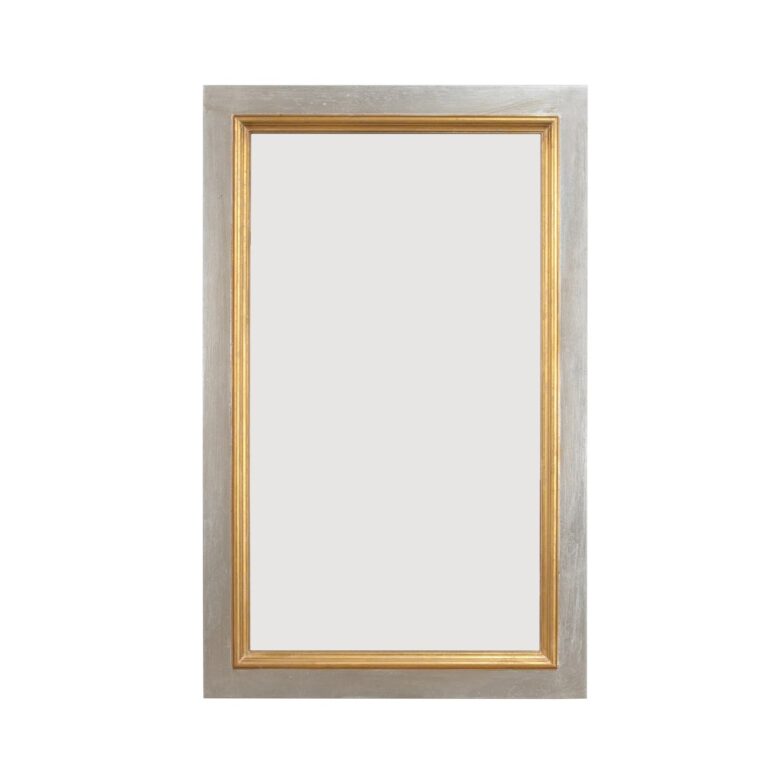 Niko Silver and Gold Mirror- Lillian Home