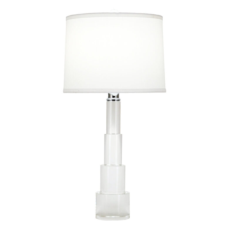 New York Solid Crystal Table Lamp- Lillian Home