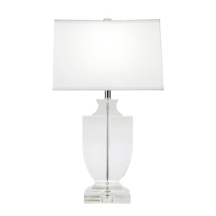 Olympia Solid Crystal Table Lamp - Lillian Home