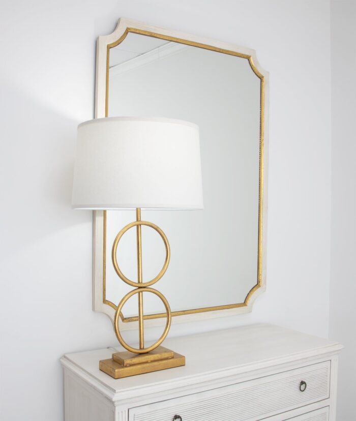 Olympus Gold Leaf Table Lamp- Lillian Home
