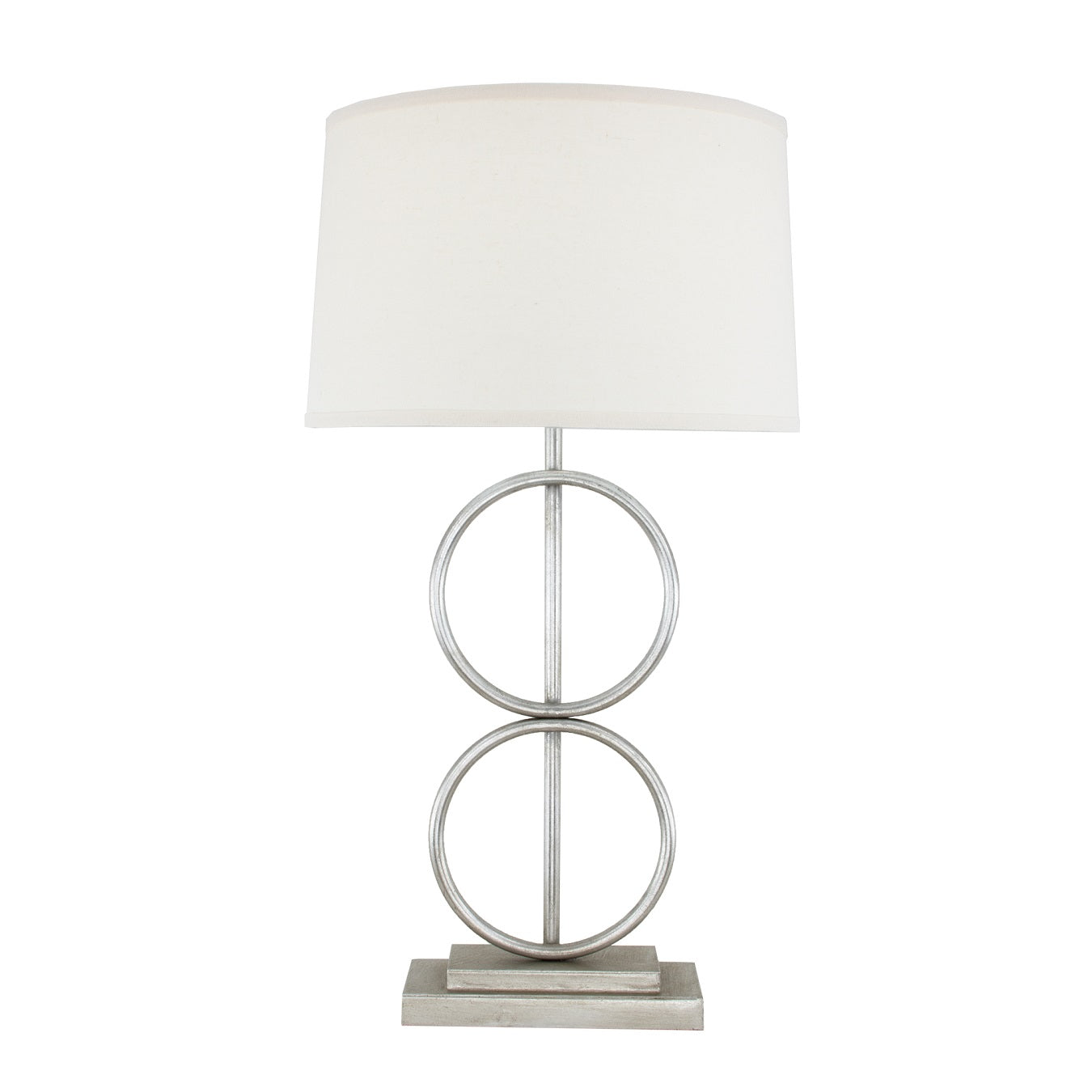 Olympus Silver Leaf Table Lamp- Lillian Home