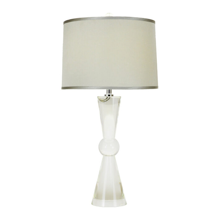 Sam Solid Crystal Table Lamp- Lillian Home