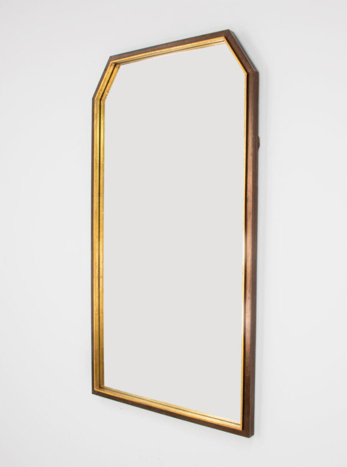Sidney Brown and Gold Mirror- Lillian Home