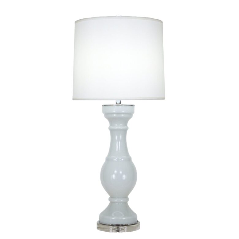 Skylar Hand Blown Glass Lamp- Lillian Home