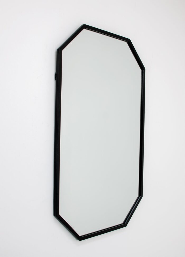 Somo Black Frame Mirror- Lillian Home