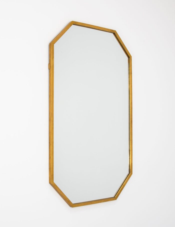 Somo Gold Leaf Wall Mirror- Lillian Home
