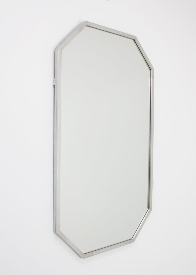 Somo Silver Leaf Wall Mirror