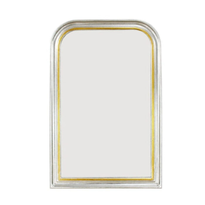 Tallulah Silver and Gold Louis Philippe Mirror- Lillian Home