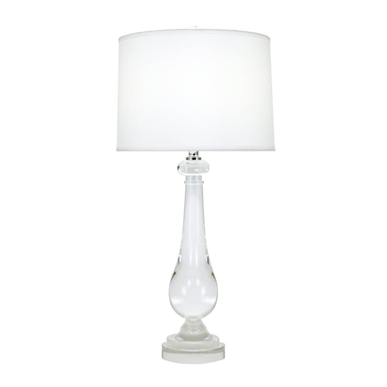 Teardrop Solid Crystal Table Lamp- Lillian Home