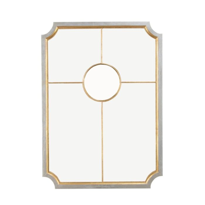 Tulip Silver and Gold Sectional Mirror- Lillian Home