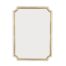 Tulip White and Gold Mirror- Lillian Home