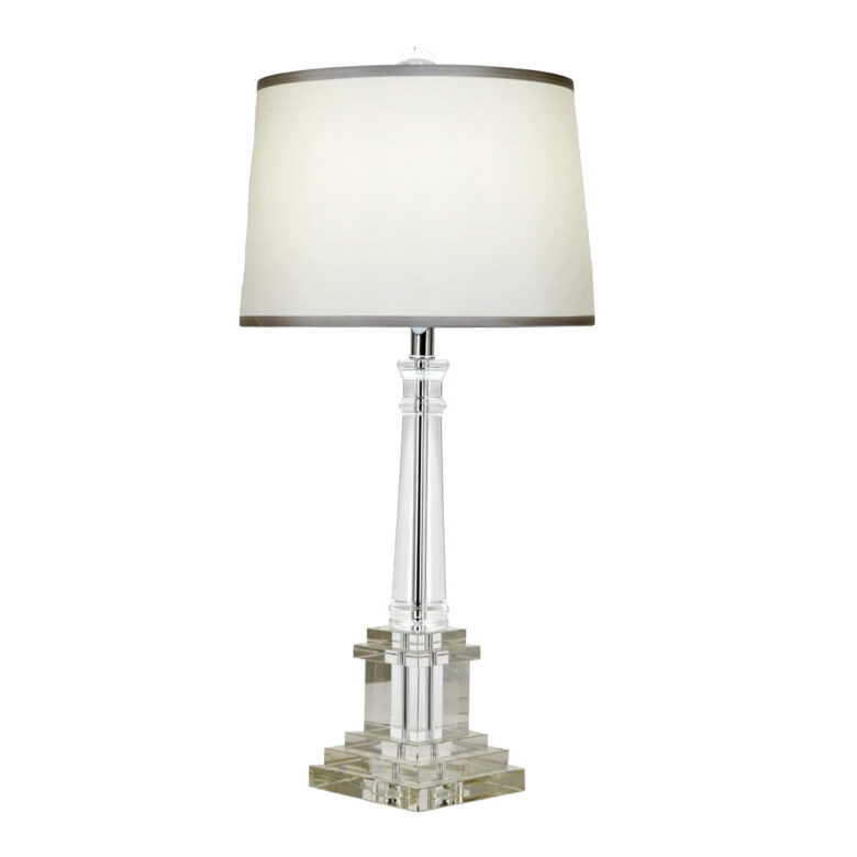 Vara Solid Crystal Table Lamp- Lillian Home