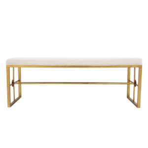 Venessa Gold Long Bench