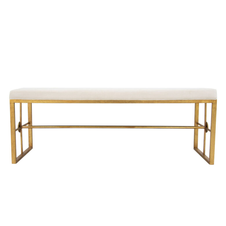 Venessa Gold Long Bench