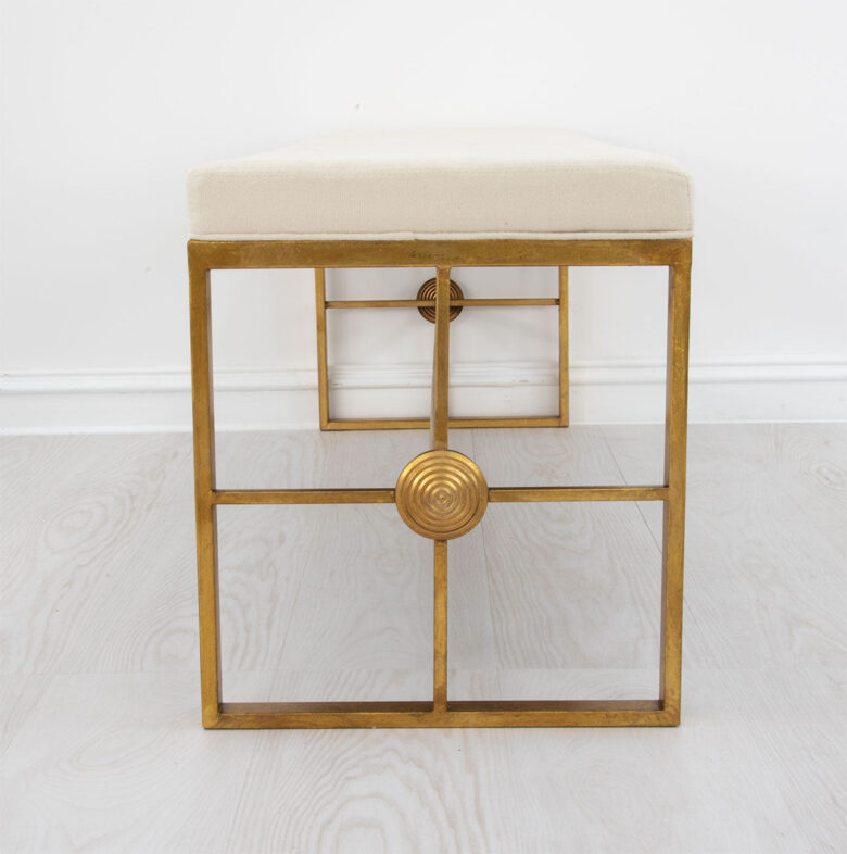 Venessa Gold Long Bench