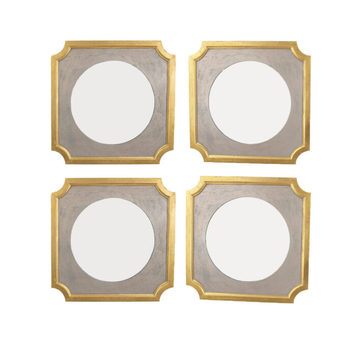 Zeke Champagne and Gold Mirror- Lillian Home