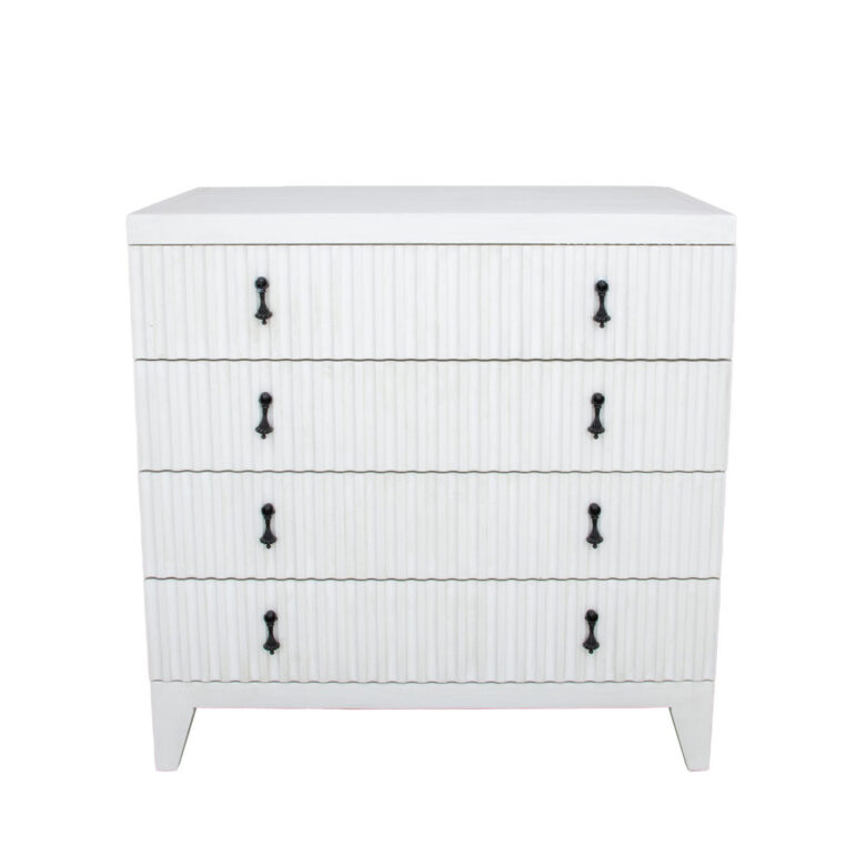 Kara White Nightstand