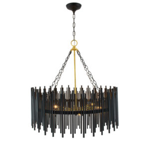 Atlas Black and Gold Lantern- Lillian Home