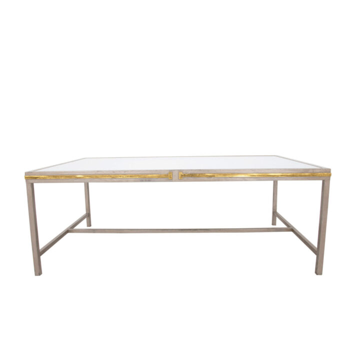 Celine Champagne & Gold Coffee Table- Lillian Home
