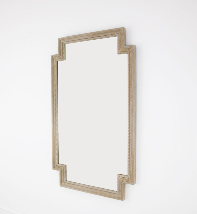 Dara Oak Wood Wall Mirror - Image 2