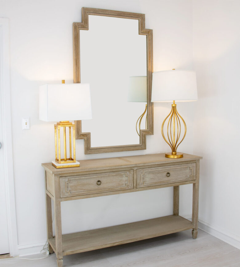 Dara Oak Wood Wall Mirror - Image 6